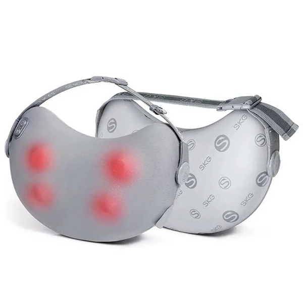 ماساژور گردن و کمر حرارتی شارژی اس‌کا‌جی SKG مدل T1-2Pro